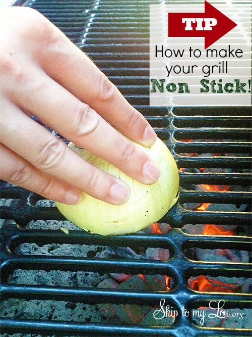 Hack #43: Natural non-stick for your grill