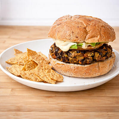 Black Bean Veggie Burger