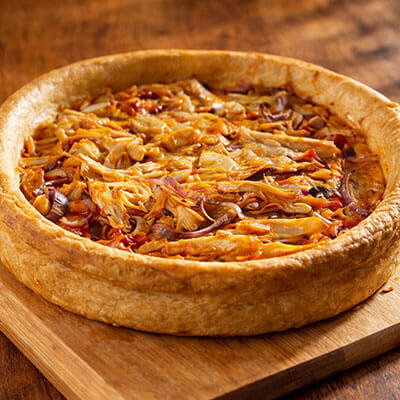 Chicago-Style Deep Dish Pizza