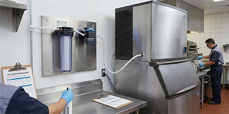 Ice Sanitation Device