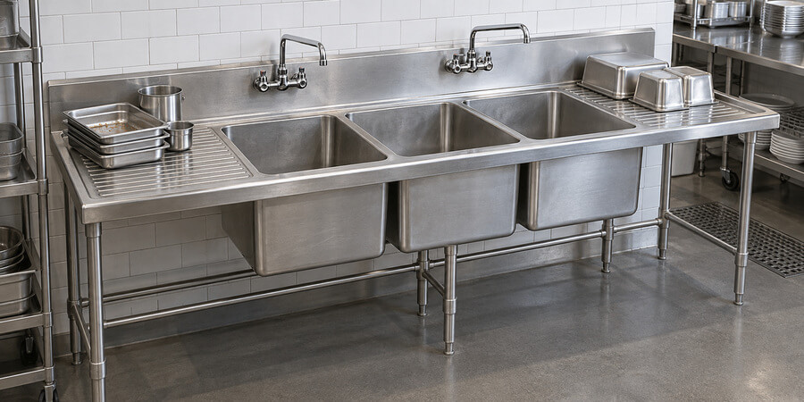 Commercial sink sizing guide