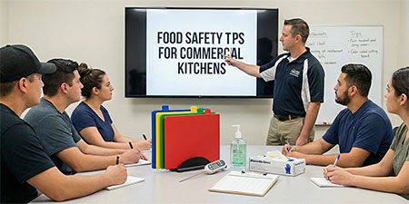 Food Safety Tips for Commercial Kitchens: What Your Staff Should Do Every Shift