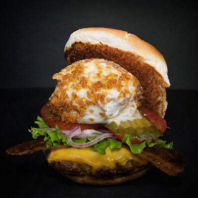 Fried Ice Cream Burger