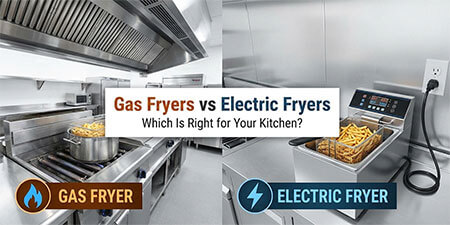 Gas Fryers vs Electric Fryers: Which Is Right for Your Commercial Kitchen?