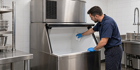 How to Clean a Commercial Ice Machine