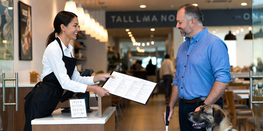 Making Your Restaurant Accessible for Visually Impaired Guests