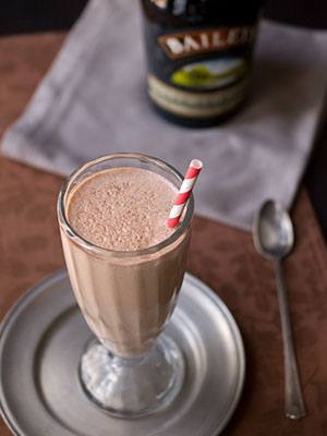 Nutella Irish Cream Milkshake