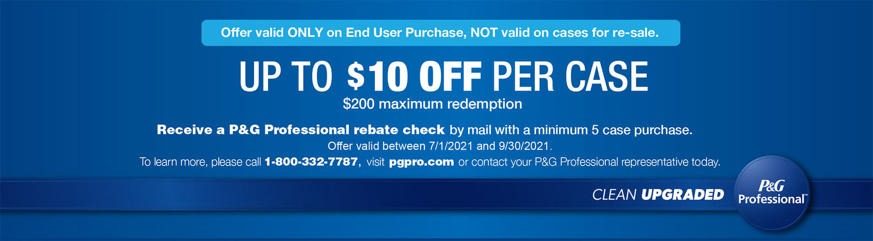 P&G End-User Rebate
