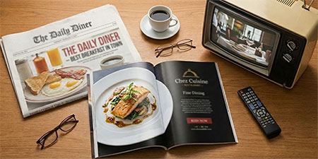 Restaurant Traditional Media Advertising Guide