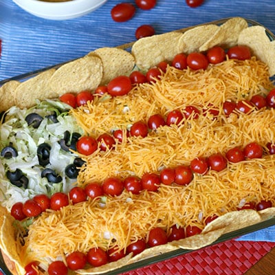 Taco Salad Flag