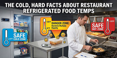 The Cold, Hard Facts About Restaurant Refrigerated Food Temperatures