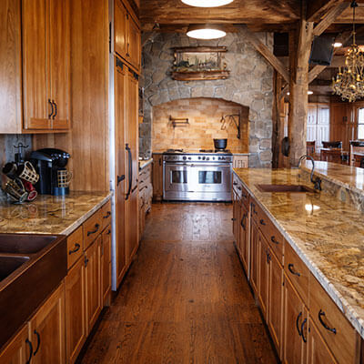 Traditional Man Cave Kitchen - Grand Rapids