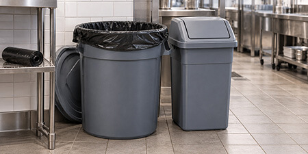 Trash Can and Liner Sizing Guide