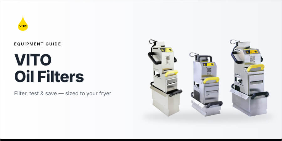Vito Frying Oil Filter & Test Guide