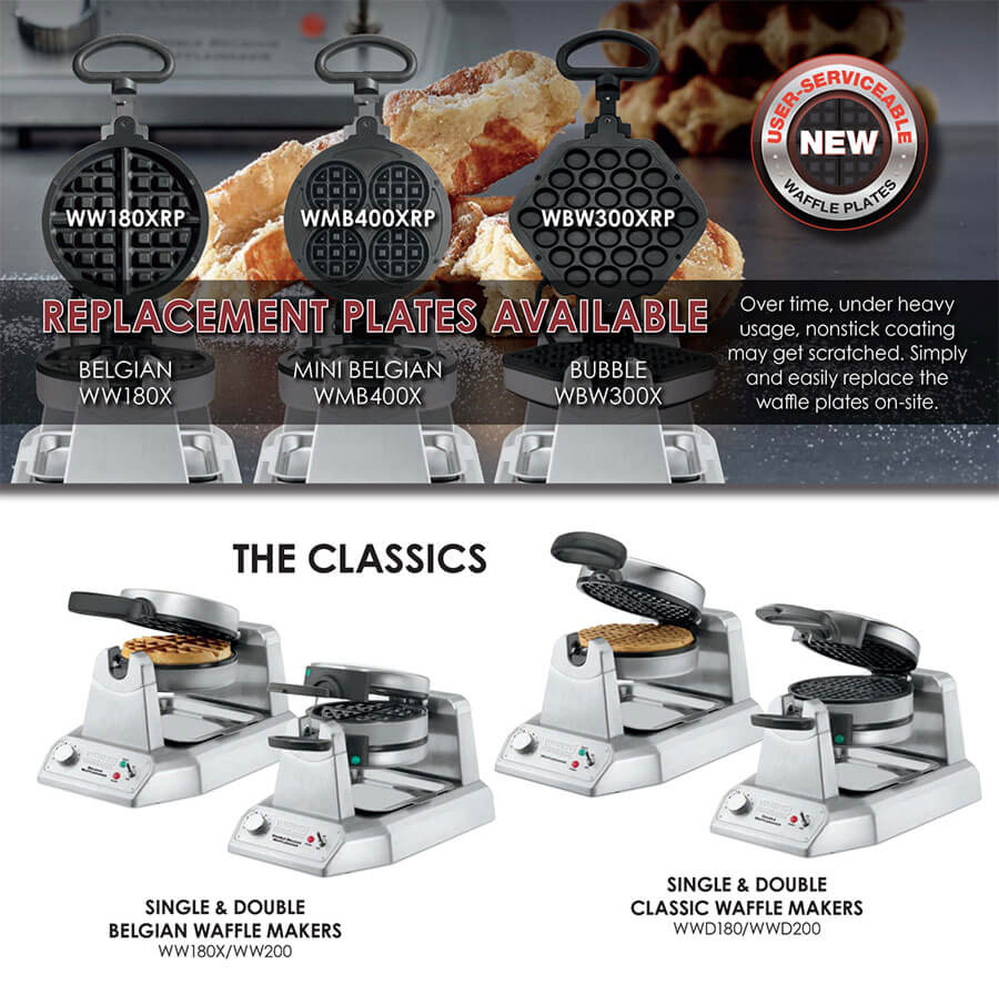 Waring Commercial Mini Belgian Waffle maker