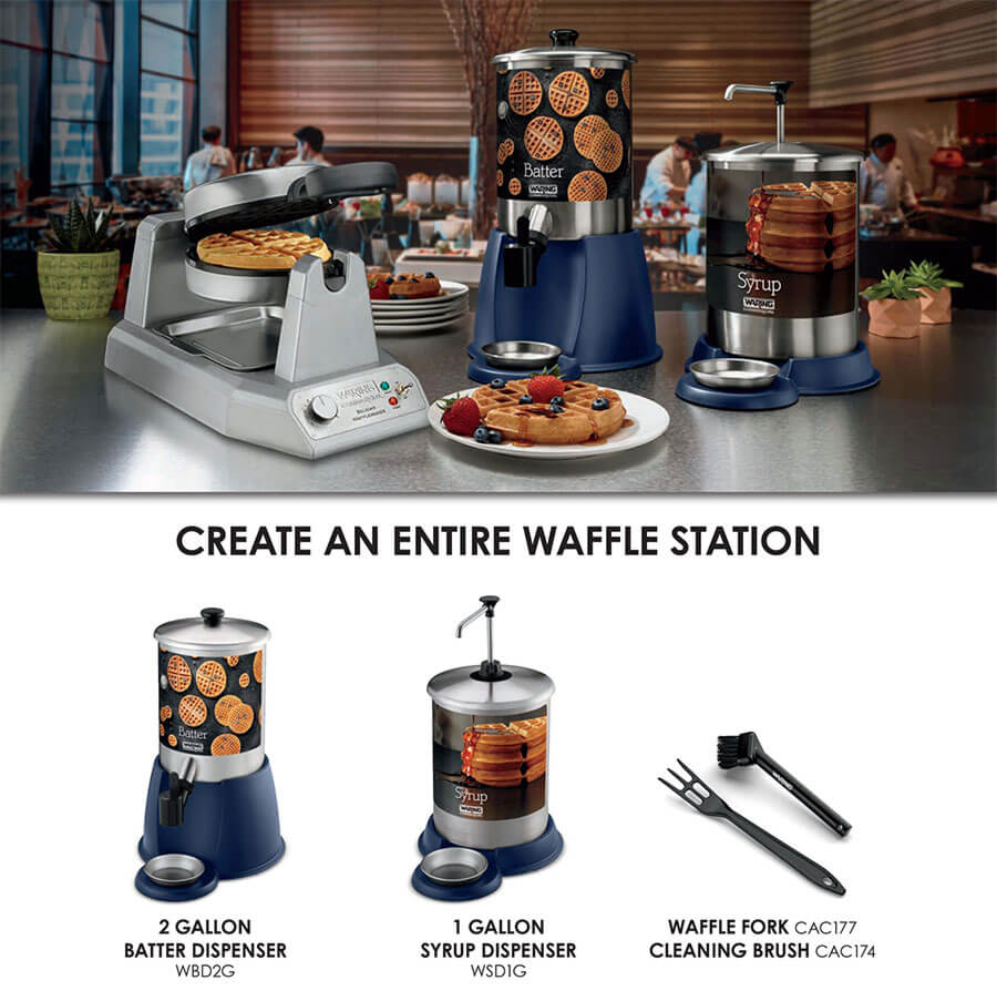 Waring - Create An Entire Waffle Station