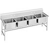 4 Compartment Sinks