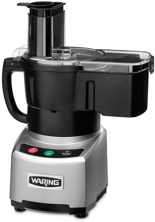 Waring WFP16SCD, 4 Quart Food Processor, Vertical Shoot, Continuous Feed