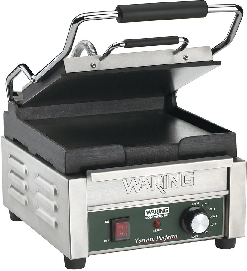 Waring single panini grill wpg150k
