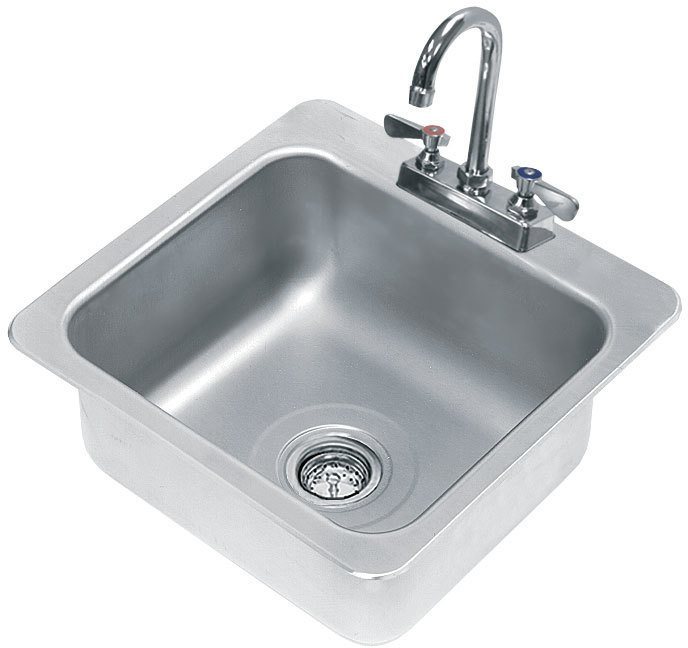 Advance Tabco DI-1-168, 1 Compartment Stainless Steel Drop-In Sink