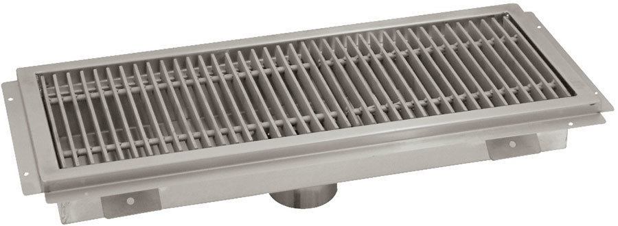 Advance Tabco Ftg 1224 12 Stainless Steel Grate Floor Trough