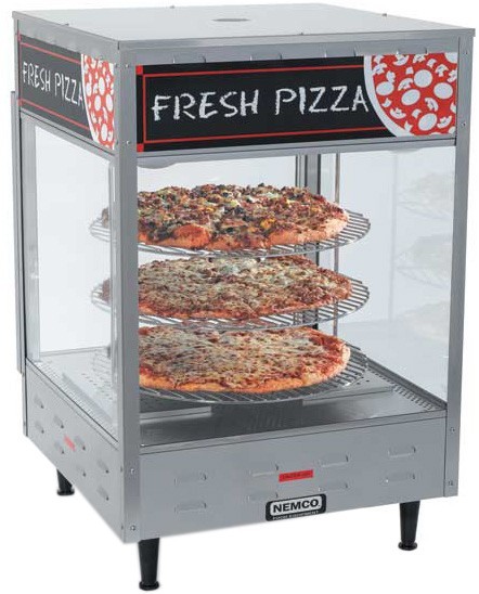 Nemco 6450 1 480 Watt Electric Pizza Merchandiser Countertop 3