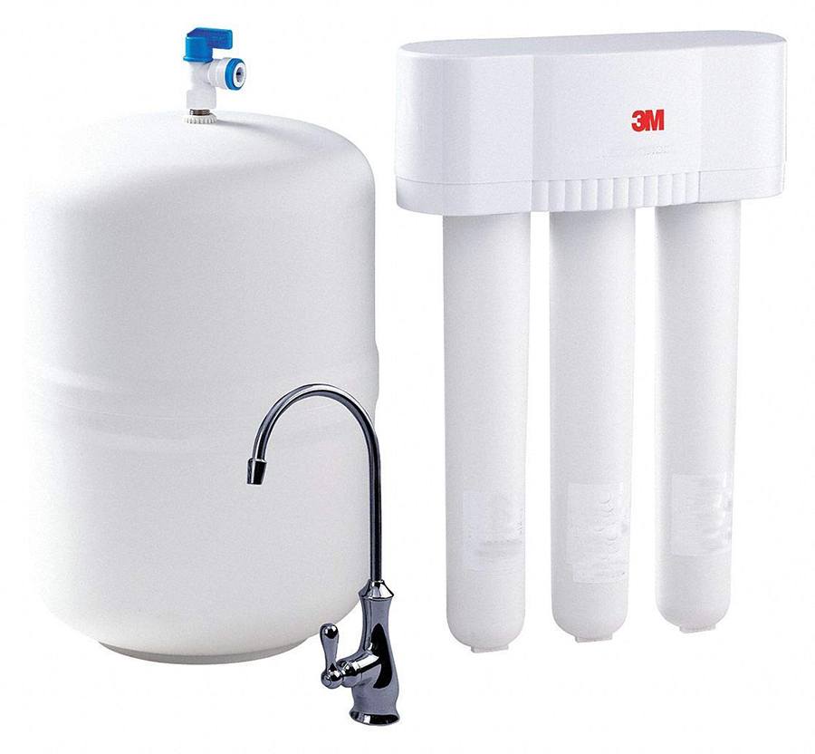 3M AquaPure 3MRO301, Under Sink Water Filter System, Level 1 Reverse