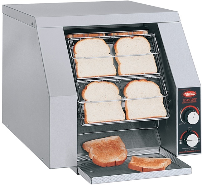 Hatco TRH-50, 2,738 Watt Commercial Conveyor Toaster, 480 Slices/Hr