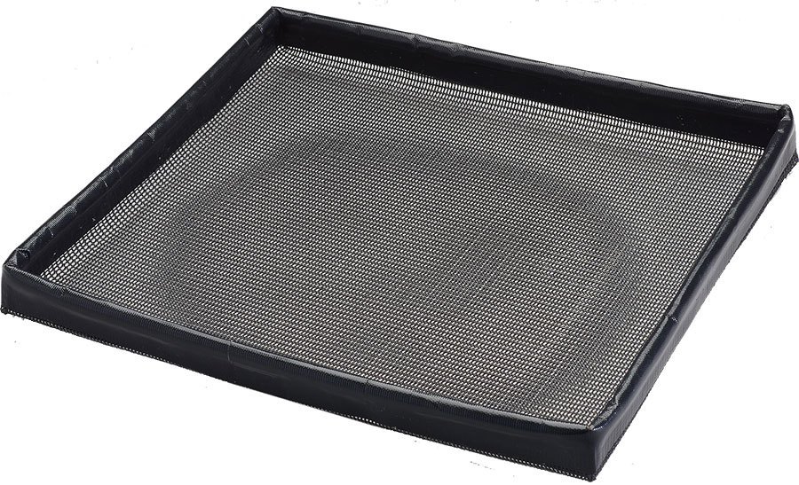 Essentialware SNS141322, PTFE (Teflon) 14.5" x 13.5" x 1" Black Fine