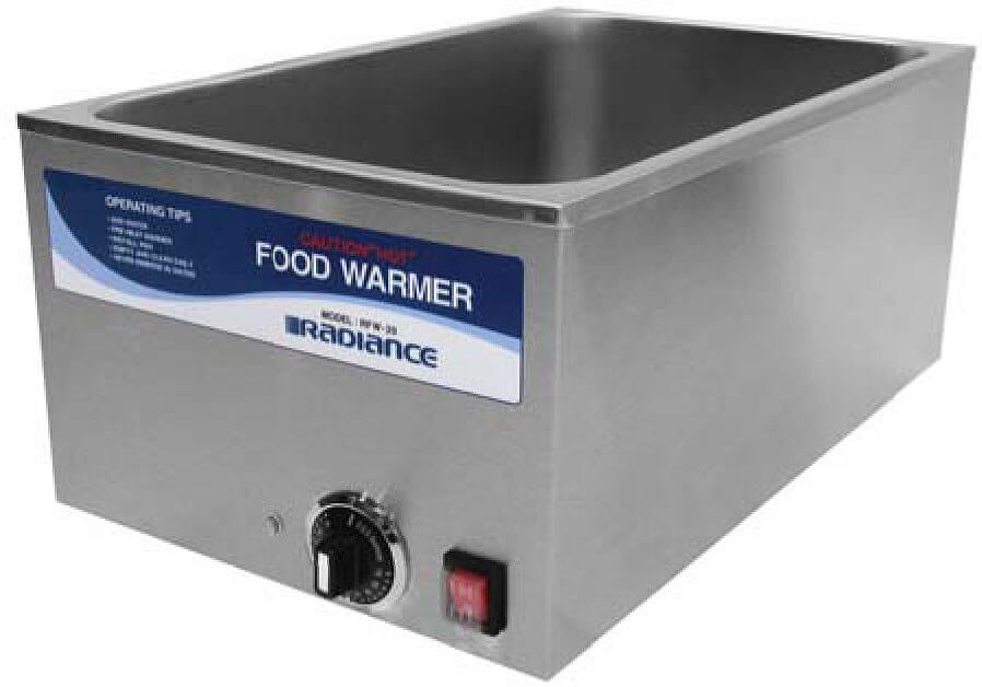 Radiance RFW20, Full Size Electric Countertop Food Warmer, 1.2 kW