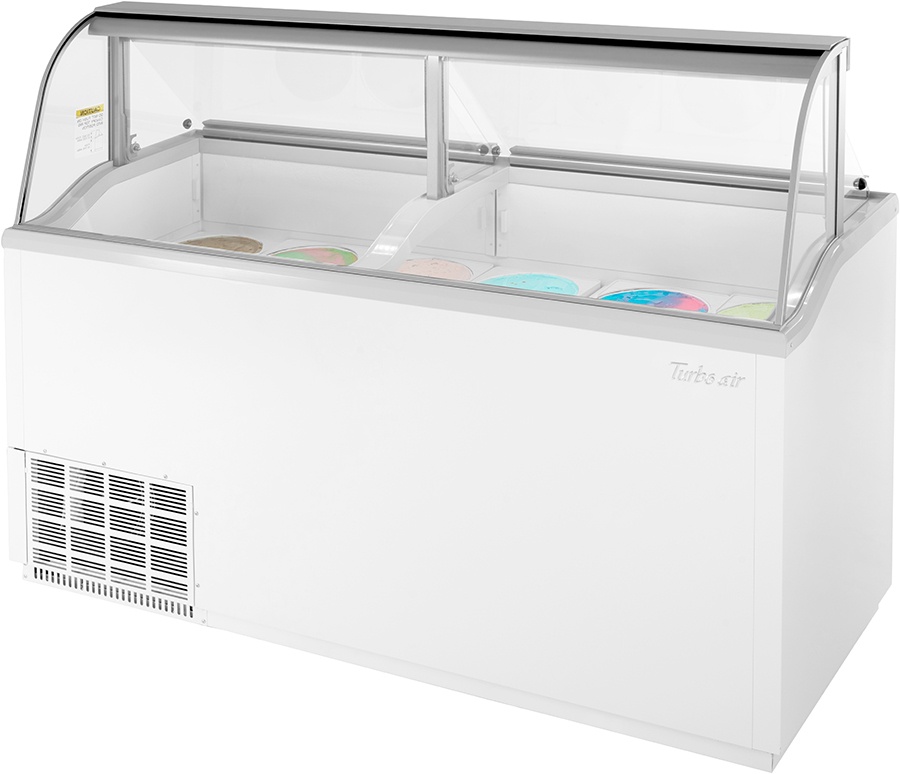 Turbo Air Tidc 70w N 68 Ice Cream Dipping Cabinet White