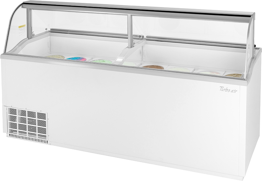 Turbo Air Tidc 91w N 89 Ice Cream Dipping Cabinet White