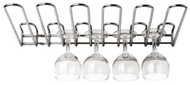 Tellier Nc018d Wall Ceiling Mounted Glass Rack
