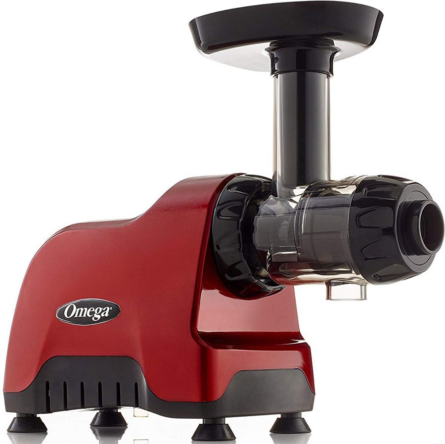 Omega CNC80R, Masticating Juicer, Red, Commercial