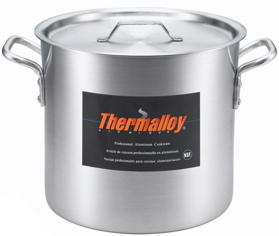 Browne Foodservice 5813112 12 Quart Thermalloy Aluminum Stock Pot