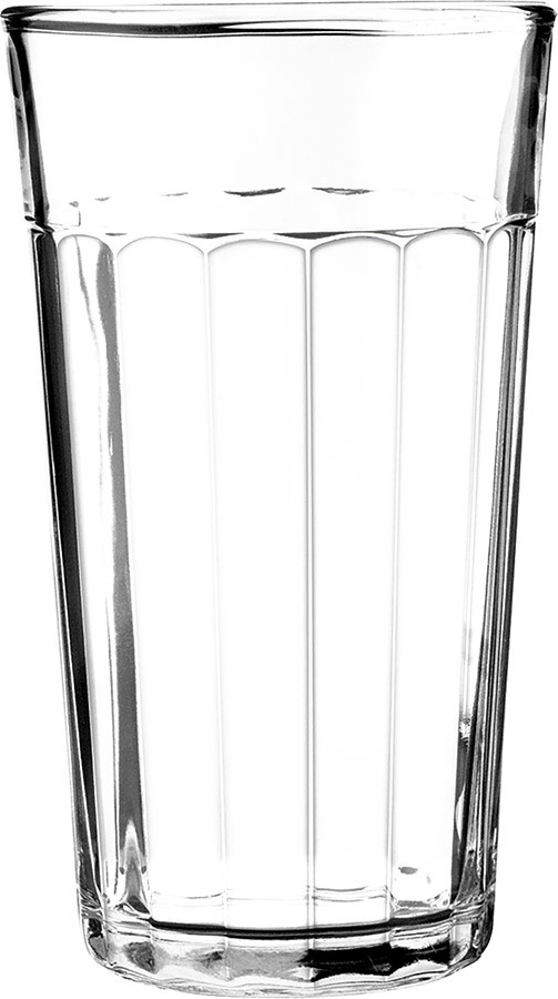 Anchor Hocking 7637U, 12 oz. Ribware Beverage Glass (36/case)