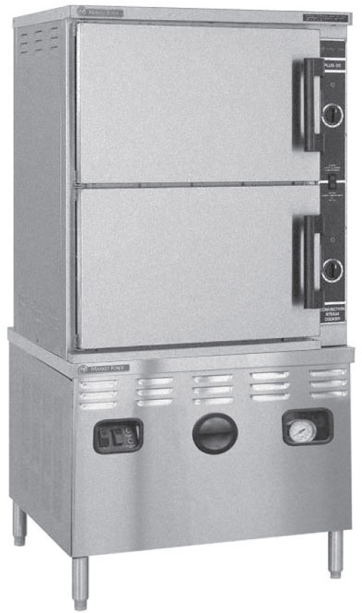 Market ST24M36G, 24 Pan Freestanding 300,000 Btu Convection