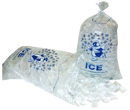 Pitt Plastics Ic1221 Tt 10 Lb Clear Plastic Ice Bag 1000 Case