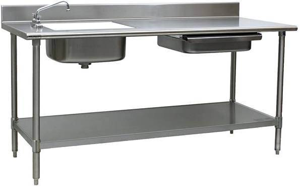 Eagle Group Pt 3072 72 X 30 Stainless Steel Work Table Prep
