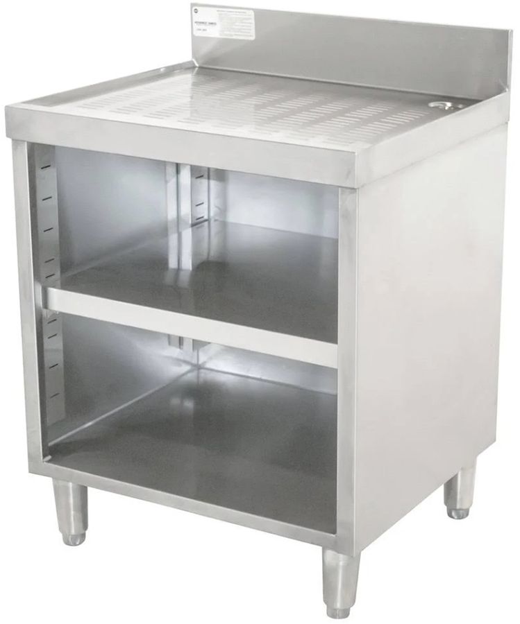 Advance Tabco CRD2BM, 24" x 21" Stainless Steel Underbar Glass Rack