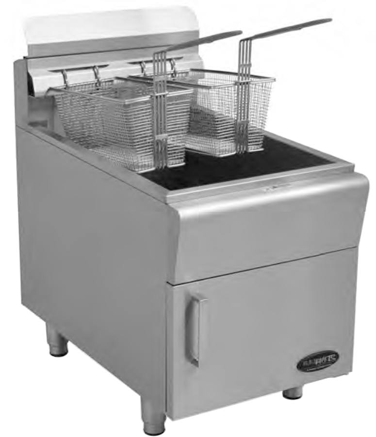 Eagle Group Clgf30 Lp X 53 000 Btu Propane Gas Countertop Fryer