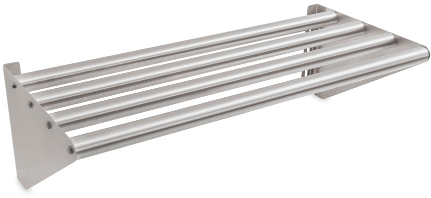 John Boos Bhs1624 T X 24 16 Slotted Wall Mount Shelf