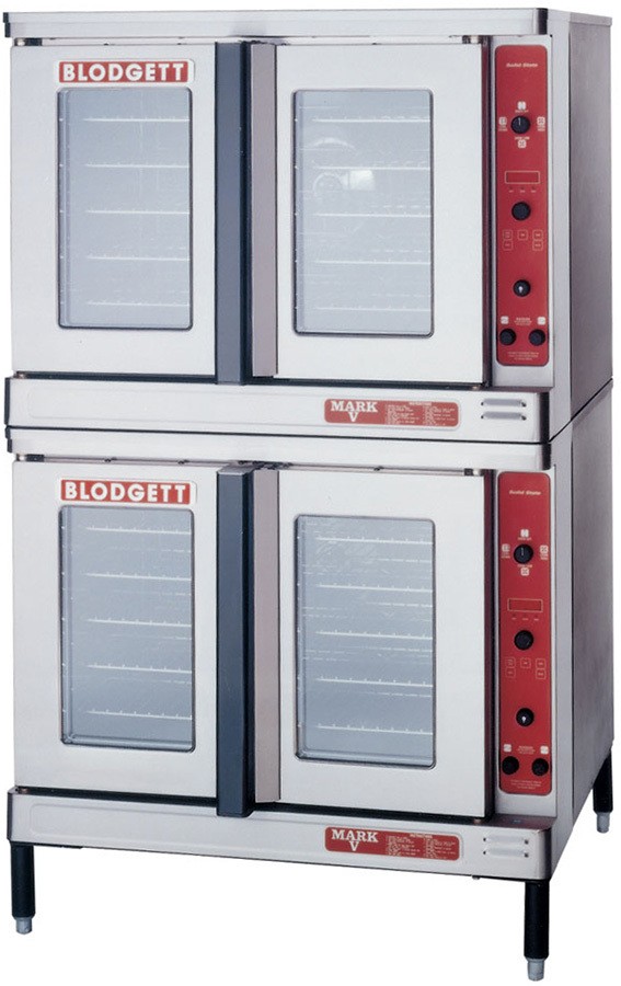 Blodgett Mark V100 DBL, 22,000 Watt Electric Convection Oven, Double