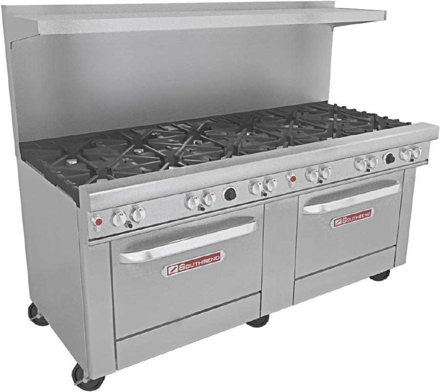 Southbend 4721AA, 460,000 Btu Gas Restaurant Range, 12 Burner, 2