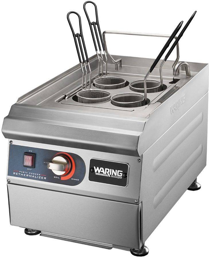 Waring Wpc100 3 600 Watt Electric Pasta Cooker Countertop 3 2