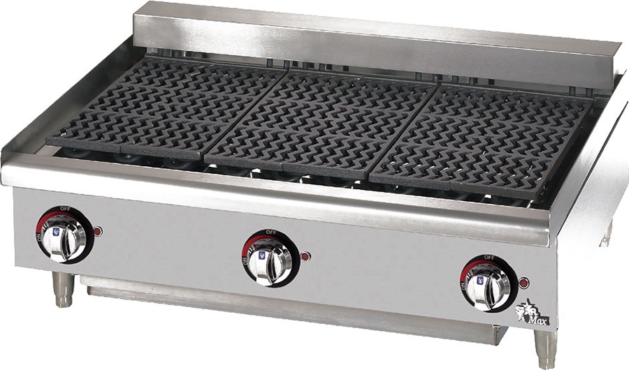 Star Mfg 5136CF, 36" Countertop Electric Charbroiler, Radiant, 208v, 9.9 kW