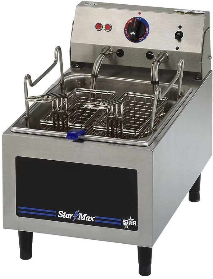 Star Mfg 514LL, 1,800 Watt Electric Countertop Fryer, 14 Lb