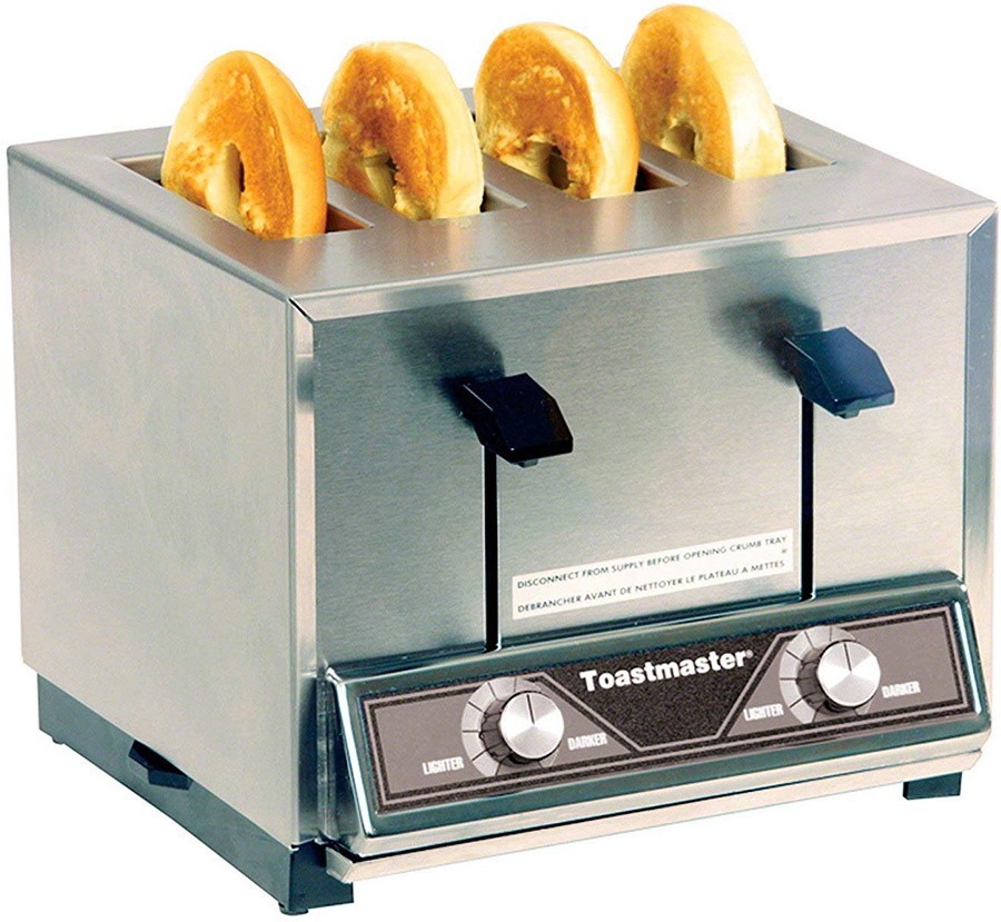 Toastmaster BTW09, 1,800 Watt Commercial PopUp Bun/Bagel Toaster, 4 Slice
