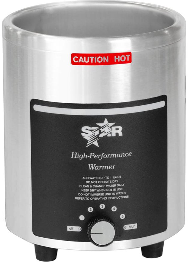 Star Mfg 4RW, 4 Quart Single Well Food Warmer, 600 Watt