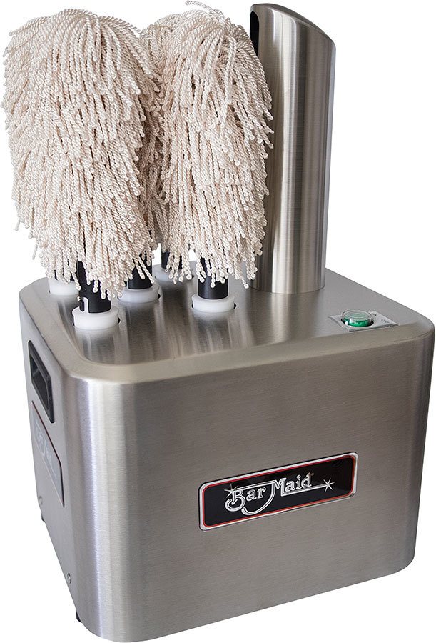 Bar Maid GP100, 5 Brush Electric Upright Glass Washer
